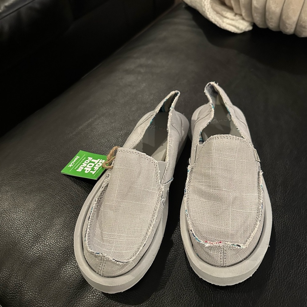 Sanuk Gray Women's Shoes